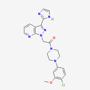 Chemical structure of CCR1 antagonist 1
