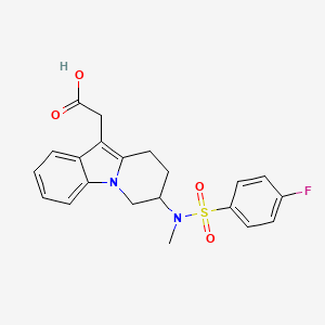 Chemical structure of Crth2-IN-1