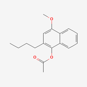 Chemical structure of Bunaprolast