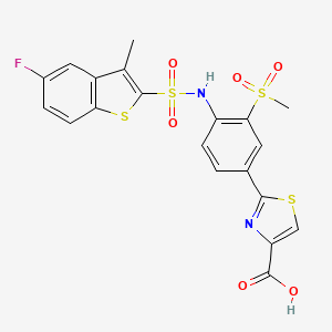 Chemical structure of TY-51469