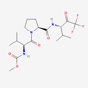 Chemical structure of ZD8321
