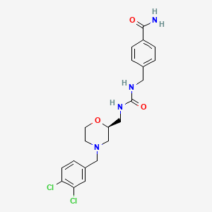 Chemical structure of GW 766994 (GW 994)