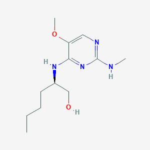 Chemical structure of Interferon receptor agonist