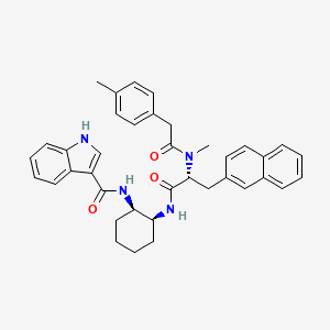 Chemical structure of Neurokinin antagonist 1