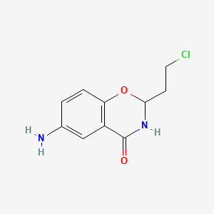 Chemical structure of Aminochlorthenoxazine