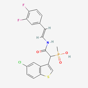 Chemical structure of Chymase-IN-2