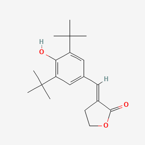 Chemical structure of PGS-IN-1 (KME-4)