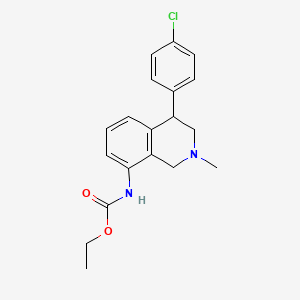 Chemical structure of Gastrofensin AN 5 free base