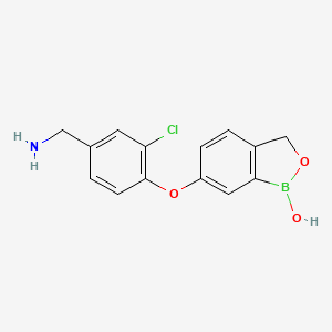 Chemical structure of AN-3485