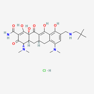 Chemical structure of Omadacycline hydrochloride