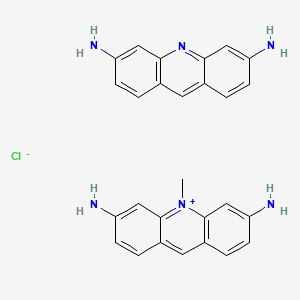 Chemical structure of Acriflavine