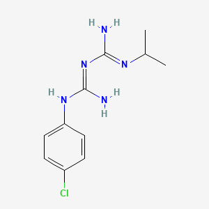 Chemical structure of Proguanil