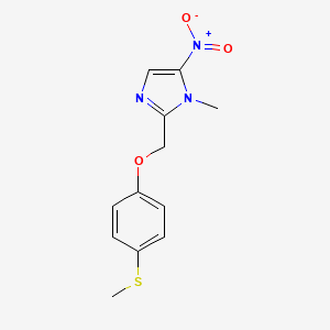 Chemical structure of Fexinidazole