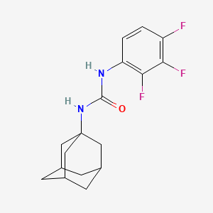 Chemical structure of AU1235
