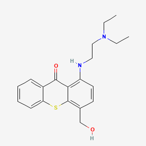 Chemical structure of Hycanthone