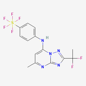 Chemical structure of DSM265