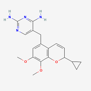Chemical structure of Iclaprim