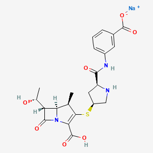 Chemical structure of Invanz