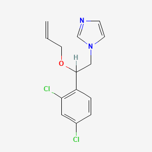 Chemical structure of Imazalil