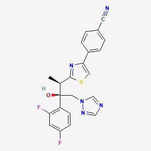 Chemical structure of Ravuconazole