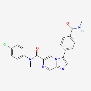Chemical structure of KDU691