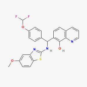 Chemical structure of KIN1408
