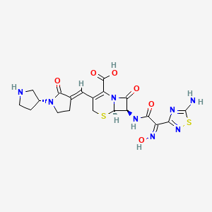 Chemical structure of Ceftobiprole