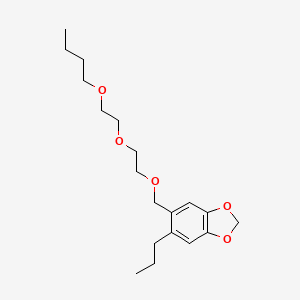 Chemical structure of Piperonyl Butoxide