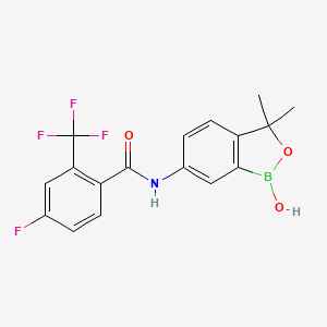 Chemical structure of Acoziborole