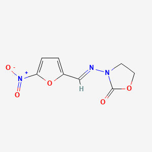 Chemical structure of Furazolidone