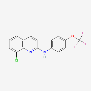 Chemical structure of ABX464