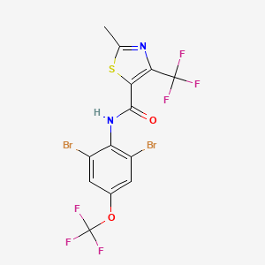 Chemical structure of Thifluzamide
