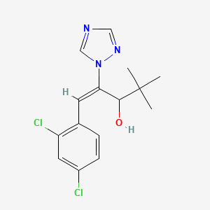 Chemical structure of Diniconazole
