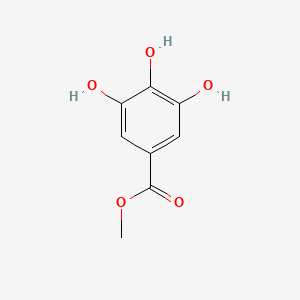 Chemical structure of Methyl Gallate