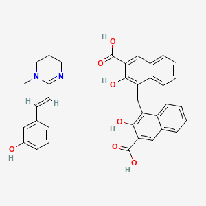 Chemical structure of Oxantel Pamoate