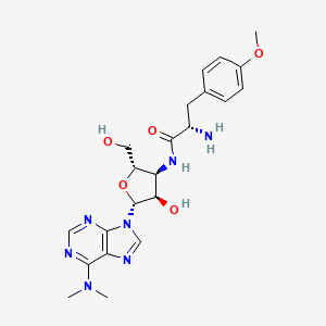 Chemical structure of Puromycin