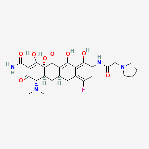 Chemical structure of Eravacycline (TP-434)
