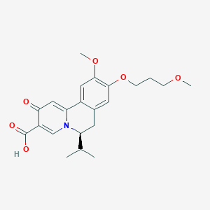 Chemical structure of RG7834 (RO 7020322)
