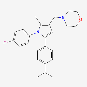 Chemical structure of BM635