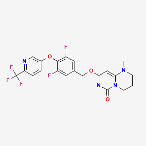 Chemical structure of Lp-PLA2 -IN-1