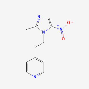 Chemical structure of Panidazole