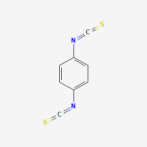Chemical structure of p-Phenylene diisothiocyanate