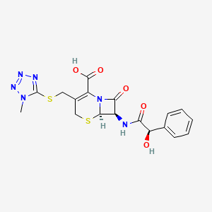 Chemical structure of Cefamandole