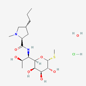 Chemical structure of Lincomycin hydrochloride monohydrate