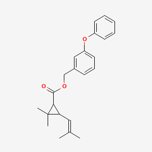 Chemical structure of Phenothrin