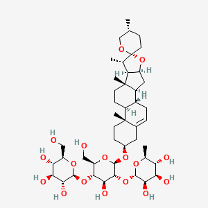 Chemical structure of Deltonin