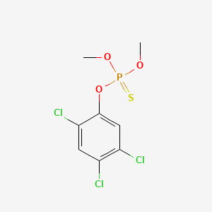 Chemical structure of Fenchlorphos