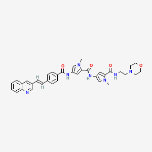 Chemical structure of MGB-BP-3