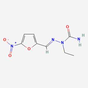 Chemical structure of Nifursemizone (Etafurazone)