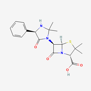 Chemical structure of Hetacillin